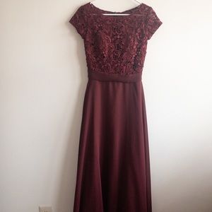 Lafee Bridal Lace Dresses Chiffon